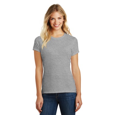 District ® Women's Perfect Blend® CVC Tee.